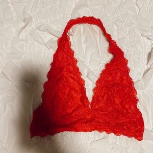 free people galloon lace bra size xs